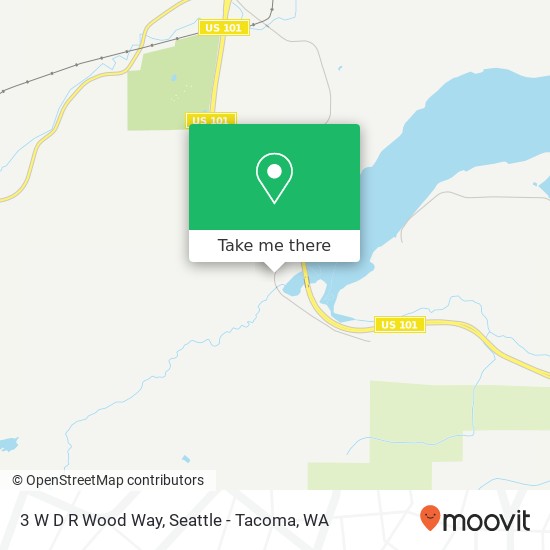 3 W D R Wood Way, Shelton, WA 98584 map