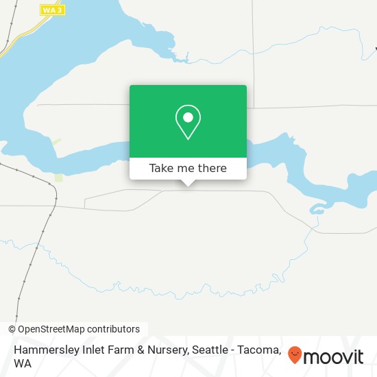 Mapa de Hammersley Inlet Farm & Nursery, 3135 SE Arcadia Rd
