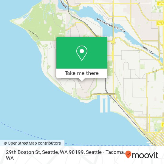 29th Boston St, Seattle, WA 98199 map
