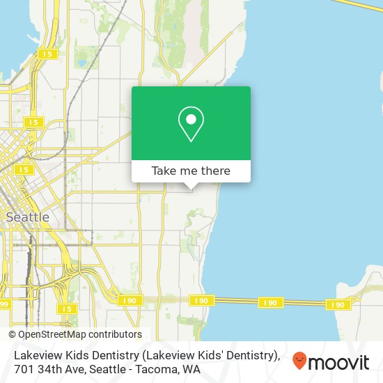 Lakeview Kids Dentistry (Lakeview Kids' Dentistry), 701 34th Ave map