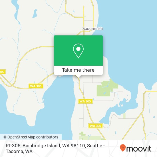 RT-305, Bainbridge Island, WA 98110 map