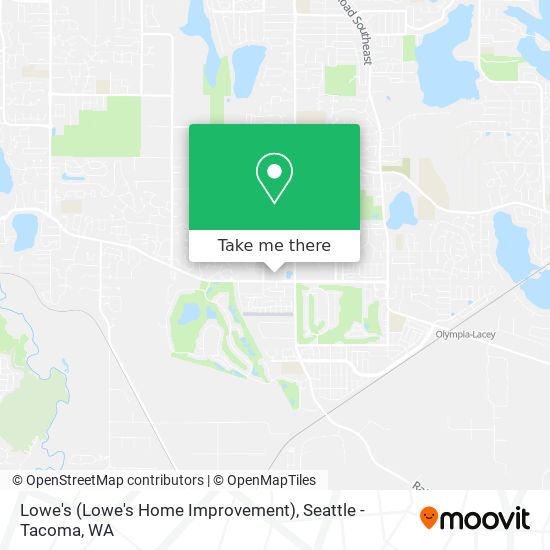 Mapa de Lowe's (Lowe's Home Improvement)