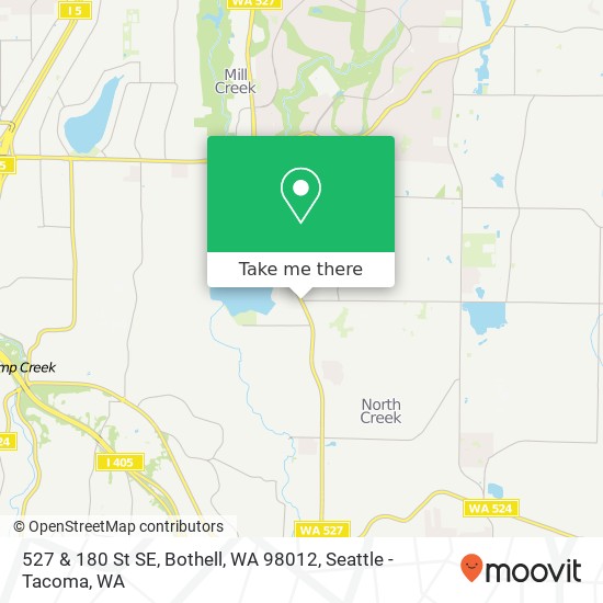 527 & 180 St SE, Bothell, WA 98012 map