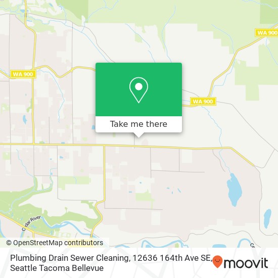 Plumbing Drain Sewer Cleaning, 12636 164th Ave SE map