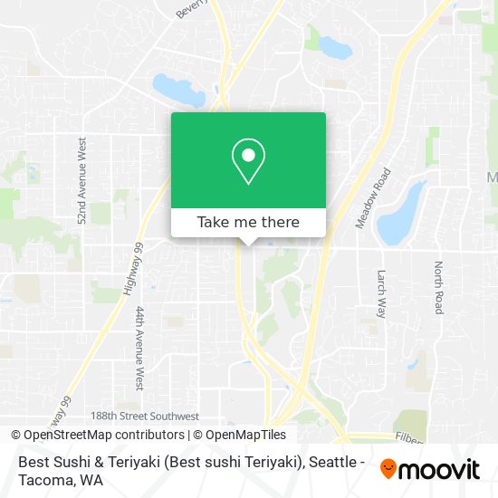 Mapa de Best Sushi & Teriyaki (Best sushi Teriyaki)