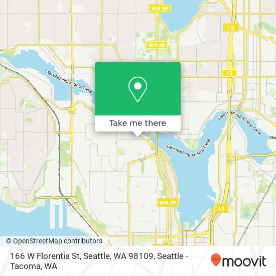 166 W Florentia St, Seattle, WA 98109 map