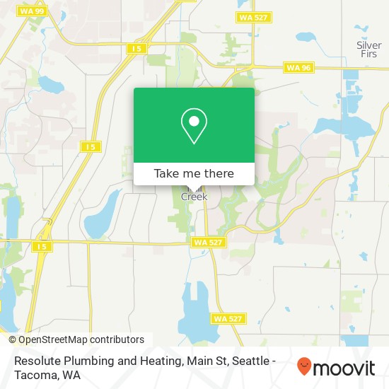 Resolute Plumbing and Heating, Main St map