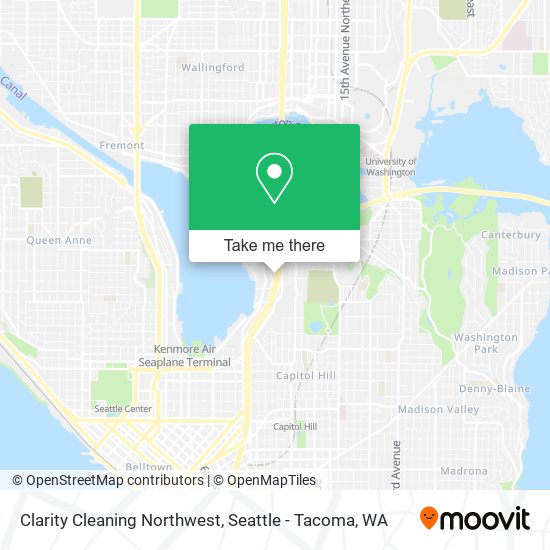 Mapa de Clarity Cleaning Northwest