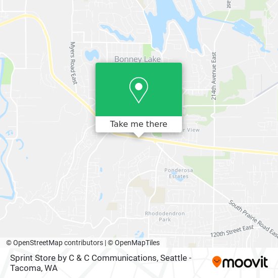 Sprint Store by C & C Communications map