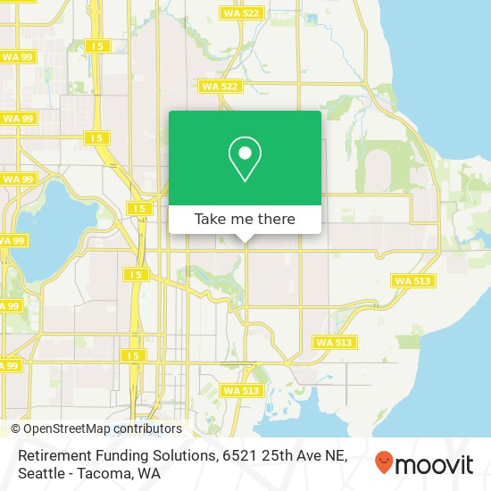 Retirement Funding Solutions, 6521 25th Ave NE map