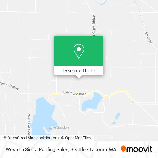 Mapa de Western Sierra Roofing Sales