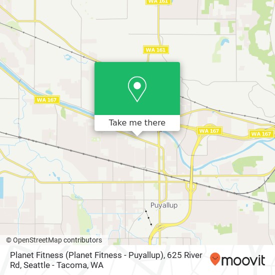 Planet Fitness (Planet Fitness - Puyallup), 625 River Rd map