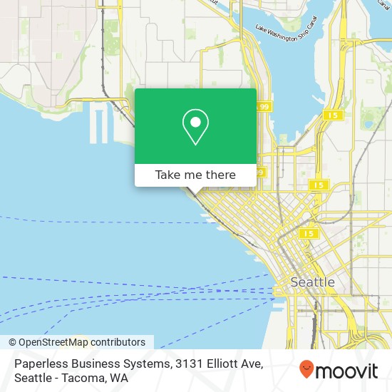 Mapa de Paperless Business Systems, 3131 Elliott Ave