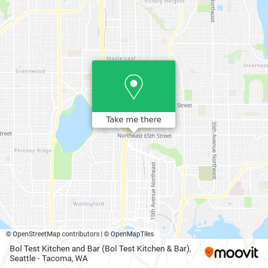 Bol Test Kitchen and Bar map