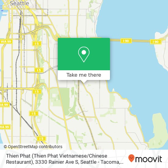 Thien Phat (Thien Phat Vietnamese / Chinese Restaurant), 3330 Rainier Ave S map