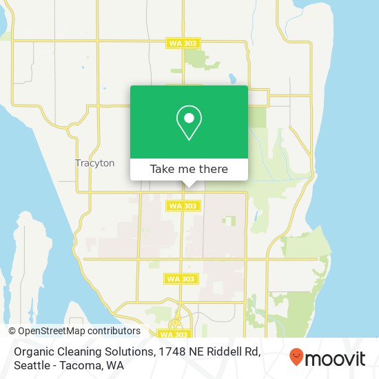 Organic Cleaning Solutions, 1748 NE Riddell Rd map