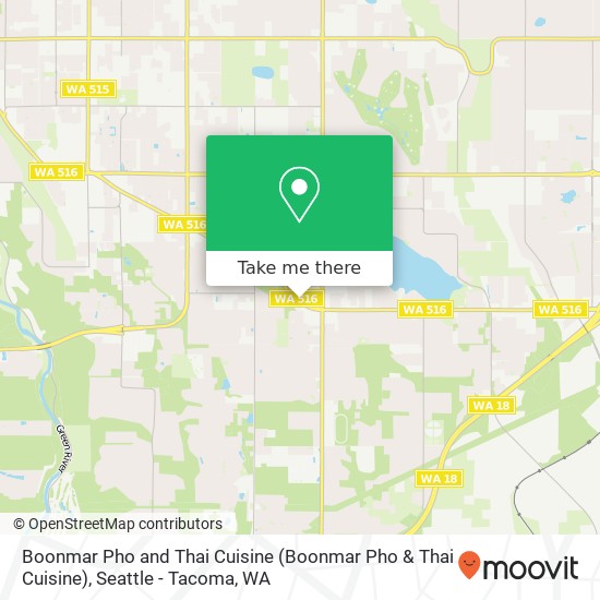 Boonmar Pho and Thai Cuisine map