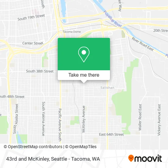 Mapa de 43rd and McKinley