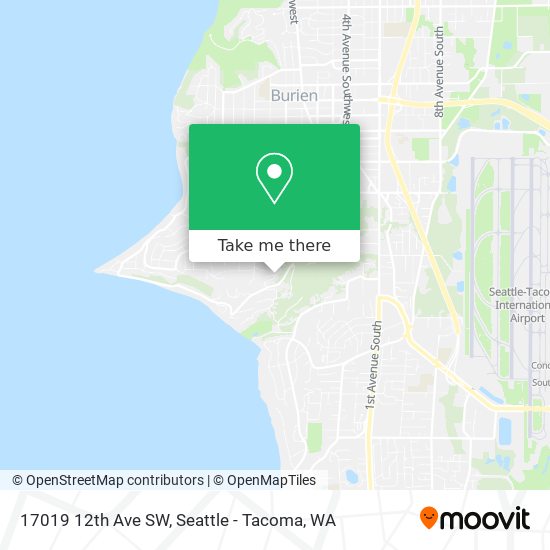 17019 12th Ave SW map