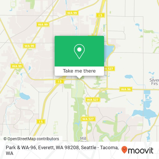 Mapa de Park & WA-96, Everett, WA 98208