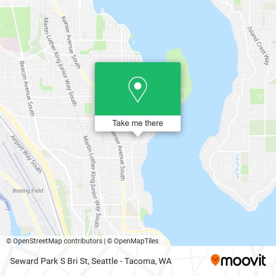 Mapa de Seward Park S Bri St