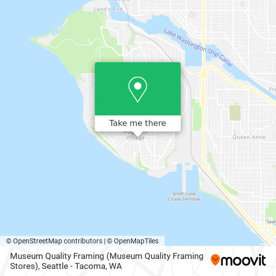 Mapa de Museum Quality Framing