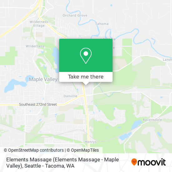 Mapa de Elements Massage (Elements Massage - Maple Valley)