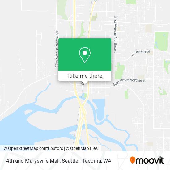 Mapa de 4th and Marysville Mall