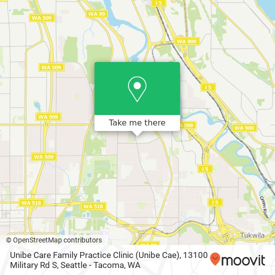 Unibe Care Family Practice Clinic (Unibe Cae), 13100 Military Rd S map