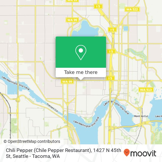 Chili Pepper (Chile Pepper Restaurant), 1427 N 45th St map