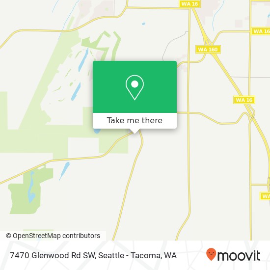 7470 Glenwood Rd SW, Port Orchard, WA 98367 map