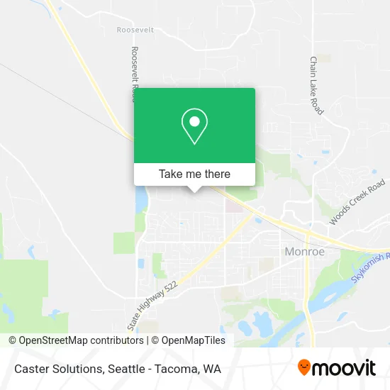 Caster Solutions map