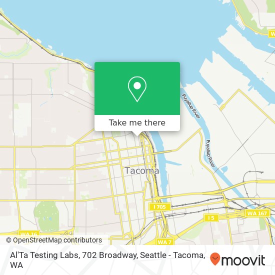 Mapa de Al'Ta Testing Labs, 702 Broadway