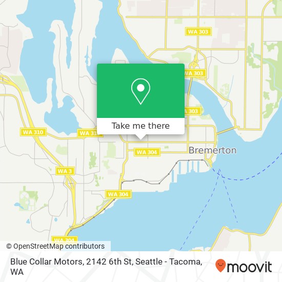 Blue Collar Motors, 2142 6th St map