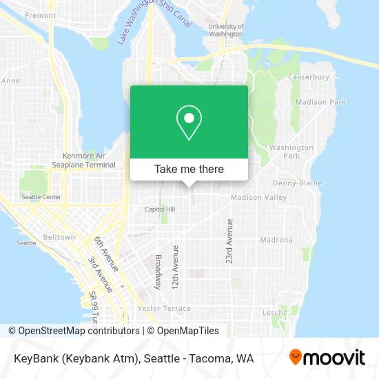 Mapa de KeyBank (Keybank Atm)