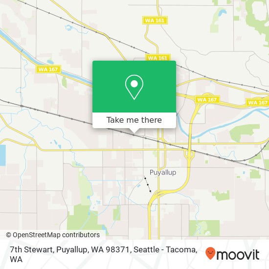 7th Stewart, Puyallup, WA 98371 map