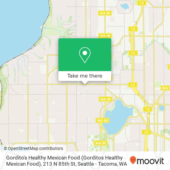 Gordito's Healthy Mexican Food (Gorditos Healthy Mexican Food), 213 N 85th St map