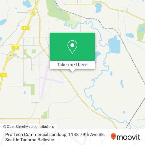 Mapa de Pro Tech Commercial Landscp, 1148 79th Ave SE