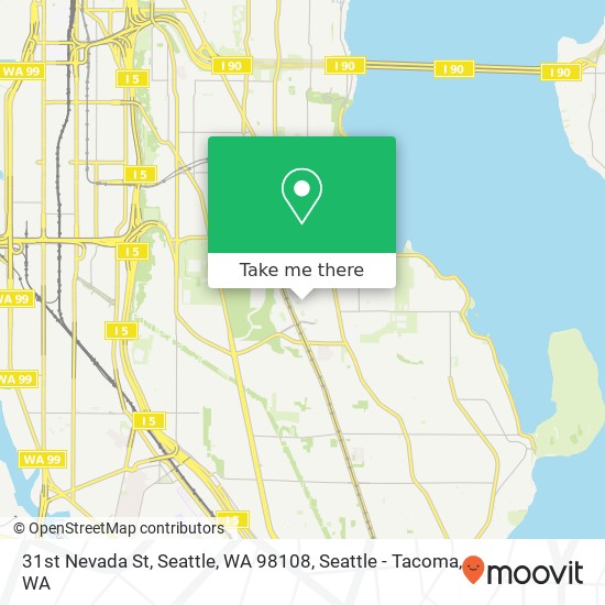 31st Nevada St, Seattle, WA 98108 map