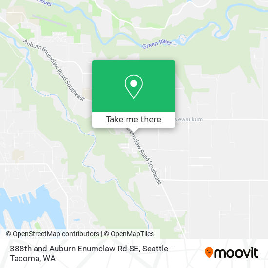 388th and Auburn Enumclaw Rd SE map