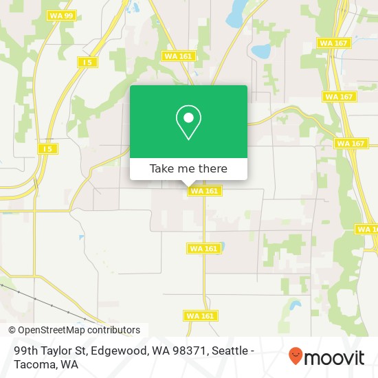 99th Taylor St, Edgewood, WA 98371 map