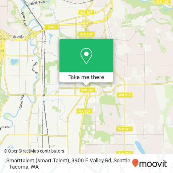 Mapa de Smarttalent (smart Talent), 3900 E Valley Rd