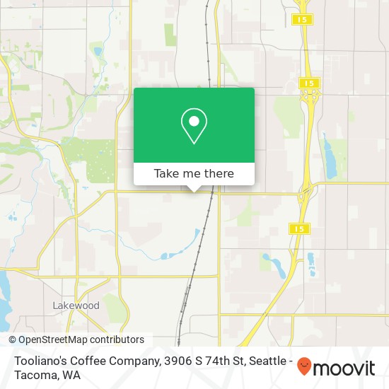 Tooliano's Coffee Company, 3906 S 74th St map