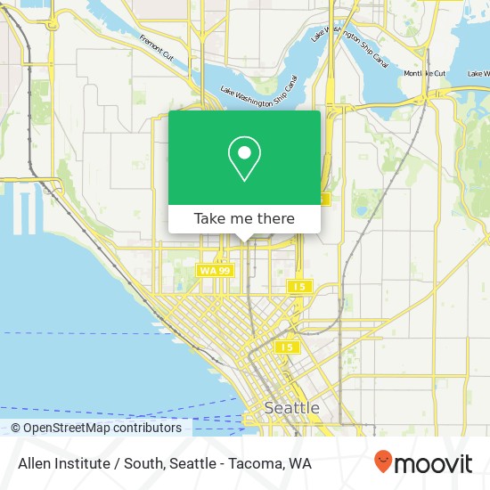 Allen Institute / South map