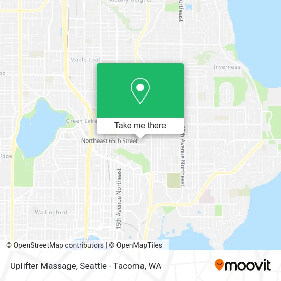 Mapa de Uplifter Massage