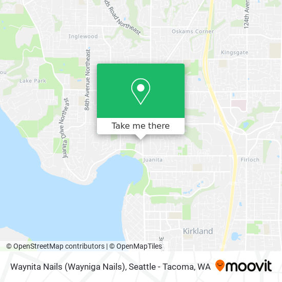 Mapa de Waynita Nails (Wayniga Nails)