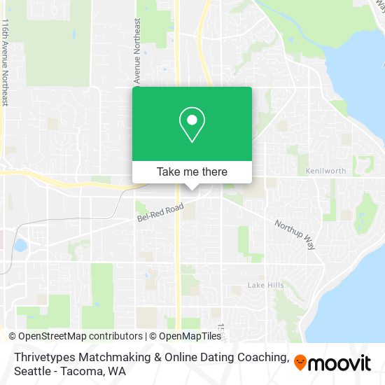 Mapa de Thrivetypes Matchmaking & Online Dating Coaching