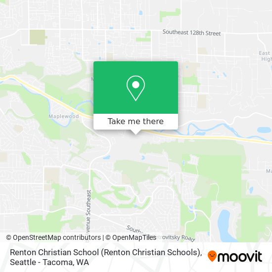 Mapa de Renton Christian School (Renton Christian Schools)