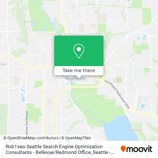 Mapa de Rob1seo Seattle Search Engine Optimization Consultants - Bellevue / Redmond Office