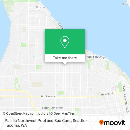 Mapa de Pacific Northwest Pool and Spa Care,